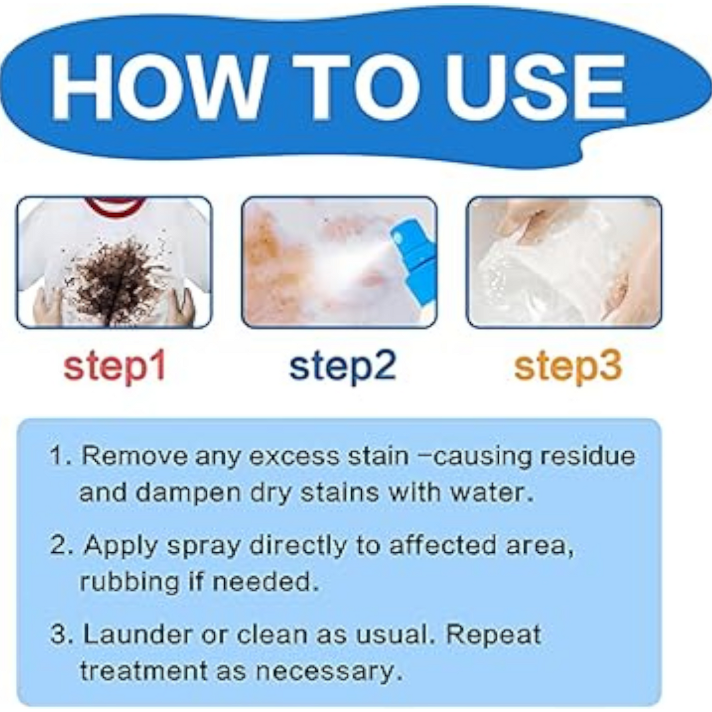Portable Stain Remover Spray - 120 ml