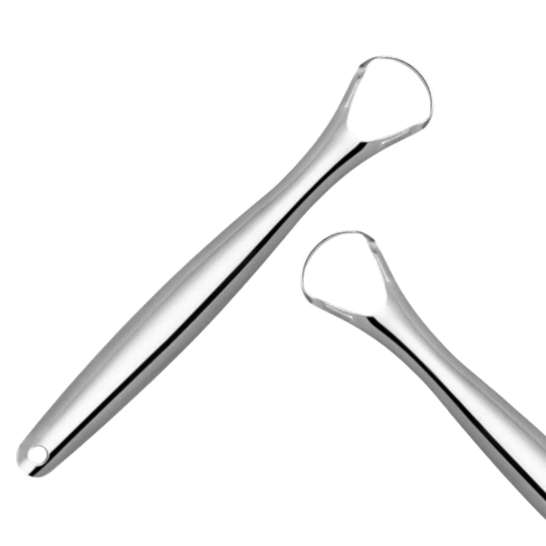 Stainless Steel Tongue Scraper – Oral Hygiene Tool