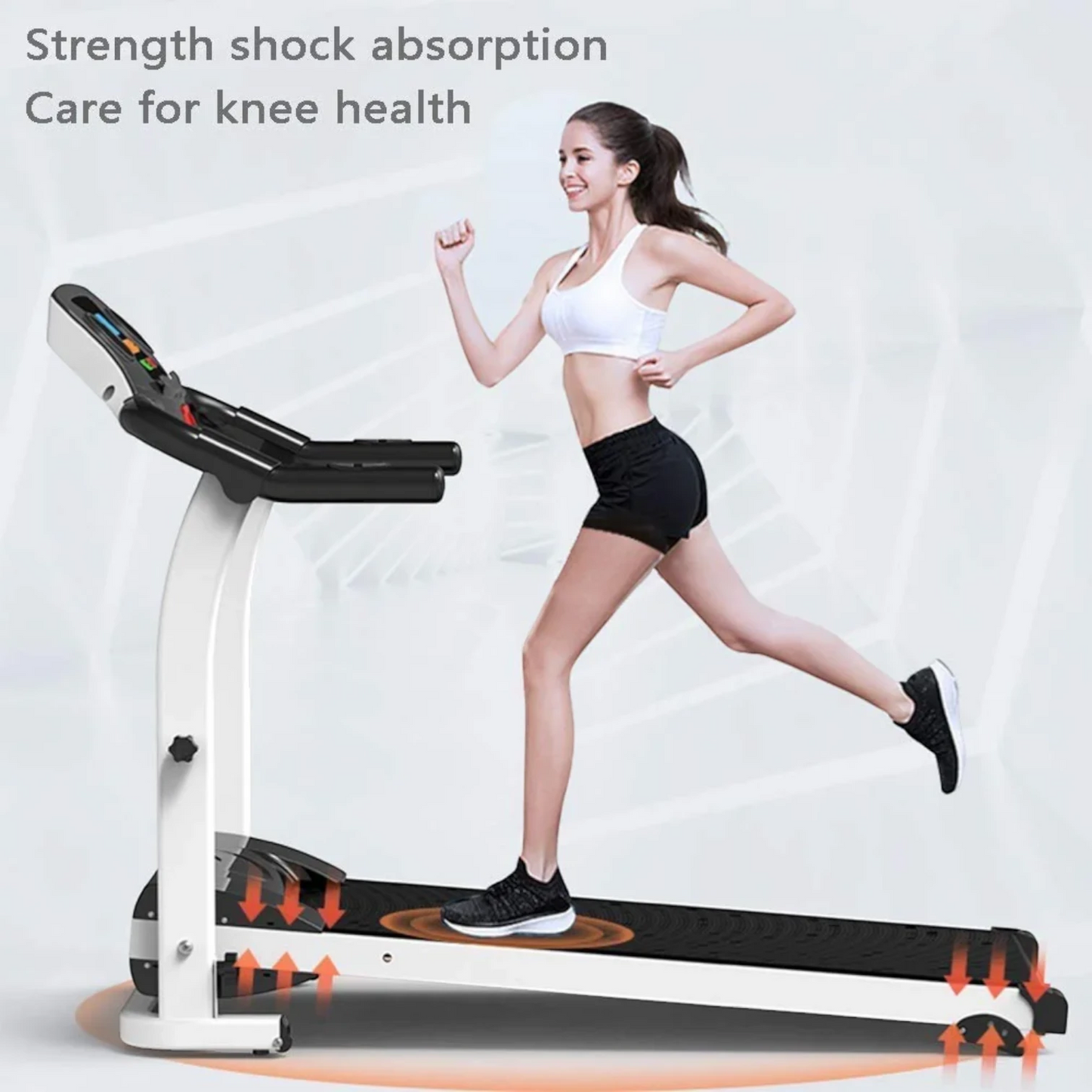 Under Desk Folding Electric Treadmill