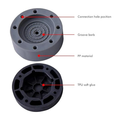 Anti-Vibration Pads for Washing Machine - Large Size