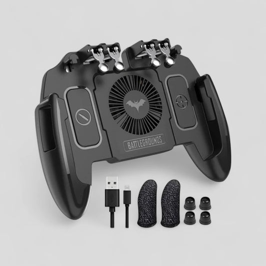 PUBG Mobile Game Controller + Fingers Control