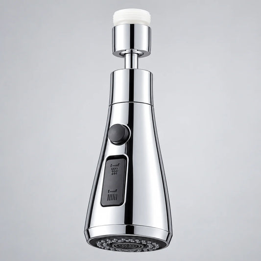 360° Swivel Faucet Aerator – Dual-Mode Spray