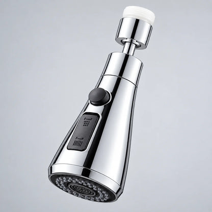 360° Swivel Faucet Aerator – Dual-Mode Spray
