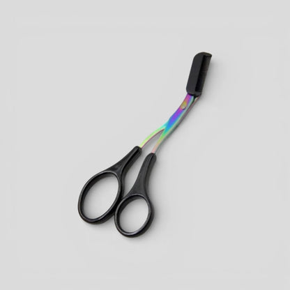 Eyebrow Trimmer Scissor With Comb