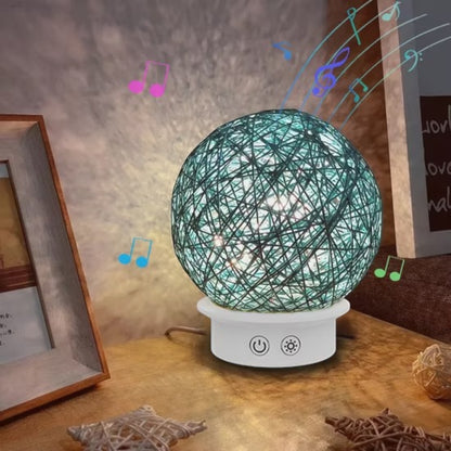 3D Night Light With Bluetooth Speaker