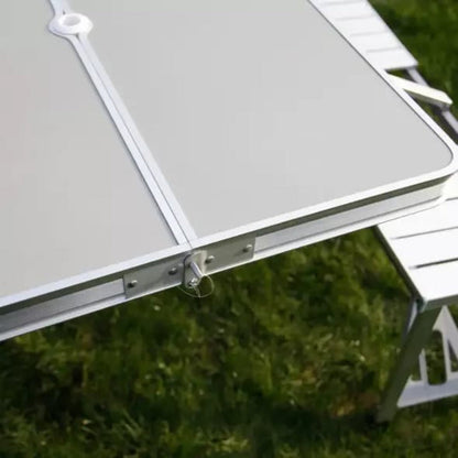 Foldable Camping Table & Chairs Set