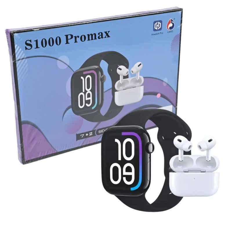 S1000 Pro Max Smart Watch 7+2 Combo